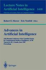 Advances in Artificial Intelligence: 12th Biennial Conference of the Canadian Society for Computational Studies of Intelligence, AI'98, Vancouver, BC, Canada, June 18-20, 1998, Proceedings