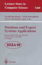 Database and Expert Systems Applications: 9th International Conference, DEXA'98, Vienna, Austria, August 24-28, 1998, Proceedings