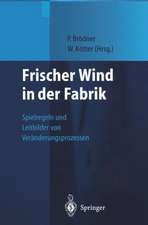 Frischer Wind in der Fabrik: Spielregeln und Leitbilder von Veränderungsprozessen