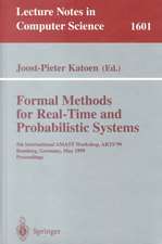 Formal Methods for Real-Time and Probabilistic Systems: 5th International AMAST Workshop, ARTS'99, Bamberg, Germany, May 26-28, 1999, Proceedings