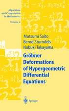 Gröbner Deformations of Hypergeometric Differential Equations