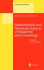 Mathematical and Quantum Aspects of Relativity and Cosmology: Proceedings of the Second Samos Meeting on Cosmology, Geometry and Relativity Held at Pythagoreon, Samos, Greece, 31 August – 4 September 1998