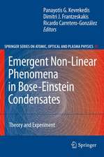 Emergent Nonlinear Phenomena in Bose-Einstein Condensates: Theory and Experiment