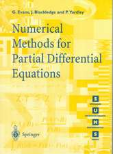 Numerical Methods for Partial Differential Equations