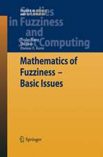 Mathematics of Fuzziness—Basic Issues