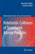 Relativistic Collisions of Structured Atomic Particles