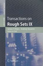 Transactions on Rough Sets IX