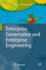 Enterprise Governance and Enterprise Engineering