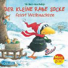 Maxi-Pixi Nr. 142: VE 5 Der kleine Rabe Socke feiert Weihnachten