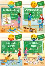 Pixi Wissen 4er-Set: Basiswissen Grundschule (4x1 Exemplar)