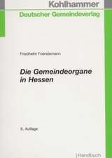 Die Gemeindeorgane in Hessen