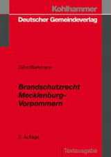 Brandschutzrecht Mecklenburg-Vorpommern