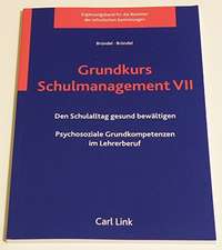 Grundkurs Schulmanagement VII