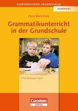 Grammatikunterricht in der Grundschule 1.-4. Schuljahr