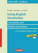 Soforthilfe Englisch: Using English Vocabulary