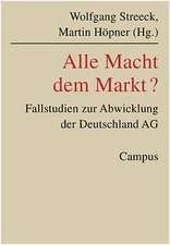 Alle Macht dem Markt?