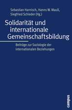 Solidarität und internationale Gemeinschaftsbildung