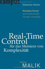 Real-Time-Control für das Meistern von Komplexität