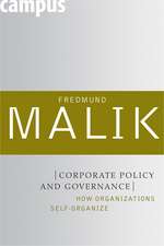 Corporate Policy and Governance