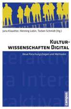 Kulturwissenschaften digital