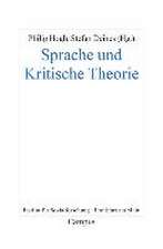 Sprache und Kritische Theorie