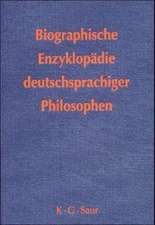 Biographische Enzyklopädie deutschsprachiger Philosophen