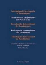 International Encyclopedia of Pseudonyms. Part I + II