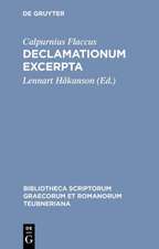 Declamationum: Excerpta