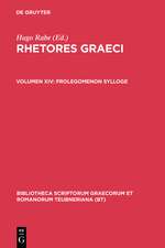 Prolegomenon Sylloge (Rhetores Graeci, vol. XIV)