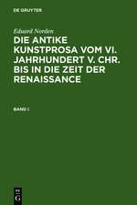 Eduard Norden: Die antike Kunstprosa vom VI. Jahrhundert v. Chr. bis in die Zeit der Renaissance. Band I