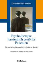 Psychotherapie narzisstisch gestörter Patienten