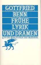 Frühe Lyrik und Dramen