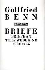 Briefe an Tilly Wedekind 1930 - 1955