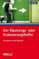 Der Räumungs- oder Evakuierungshelfer