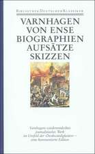 Biographien, Aufsätze, Skizzen, Fragmente