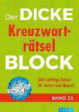 Der dicke Kreuzworträtsel-Block Band 26