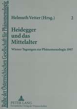 Heidegger Und Das Mittelalter