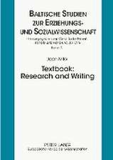 Textbook: Research and Writing