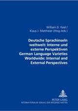 Deutsche Sprachinseln Weltweit: Internal and External Perspectives