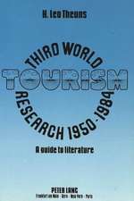 Third World Tourism Research 1950-1984