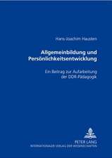 Allgemeinbildung Und Persoenlichkeitsentwicklung