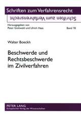 Beschwerde Und Rechtsbeschwerde Im Zivilverfahren