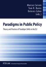 Paradigms in Public Policy