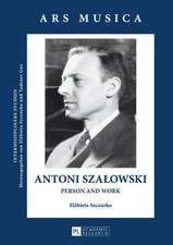 Antoni Sza&#322;owski: Person and Work