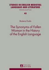 The Synonyms of Fallen Woman in the History of the English Language