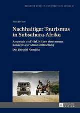 Nachhaltiger Tourismus in Subsahara-Afrika