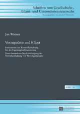 Vorzugsaktie Und Kgaa: Instrumente Zur Kontrollerhaltung Bei Der Eigenkapitalfinanzierung. Unter Besonderer Beruecksichtigung Der Vereinheitl