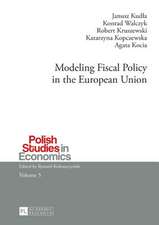 Modeling Fiscal Policy in the European Union