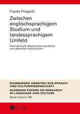 Zwischen Englischsprachigem Studium Und Landessprachigem Umfeld