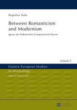 Between Romanticism and Modernism